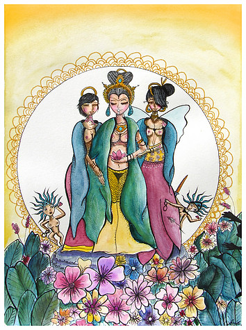 Femme chamane